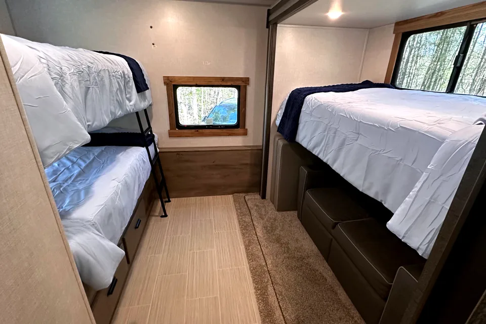 Eagles Nest by Axel & Anchor; Camper Rentals/Wake Adventures