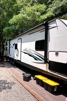 Eagles Nest by Axel & Anchor; Camper Rentals/Wake Adventures