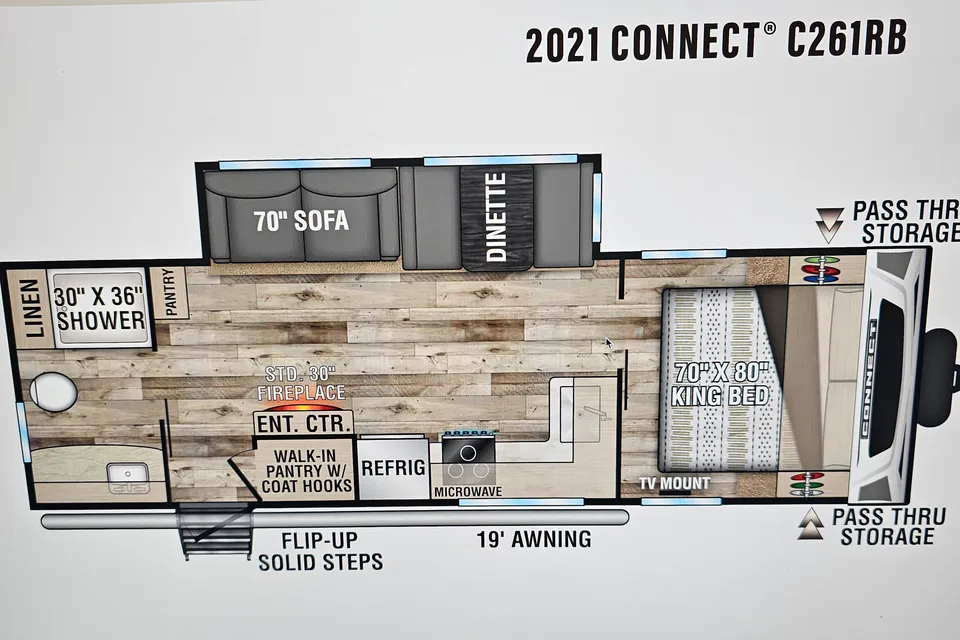 Karolina's KZ connect Travel Trailer