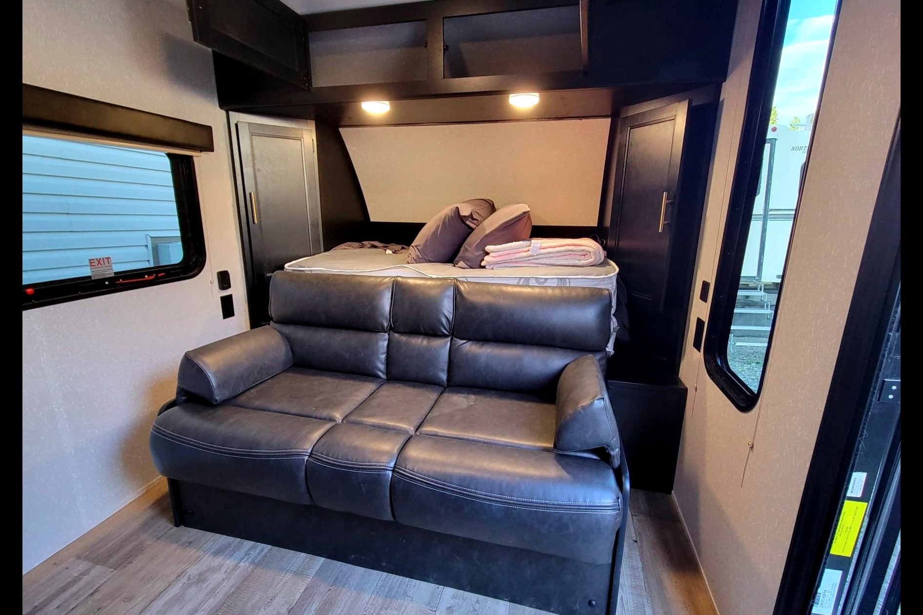 Leigh and Kenzie's Forest River Cherokee Wolf Pup 16FQBL Travel Trailer