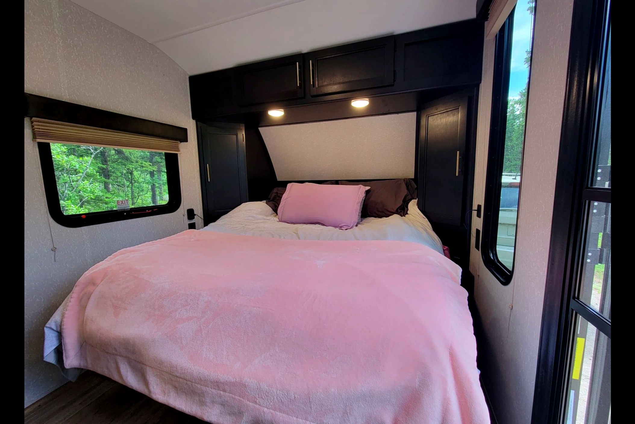 Leigh and Kenzie's Forest River Cherokee Wolf Pup 16FQBL Travel Trailer