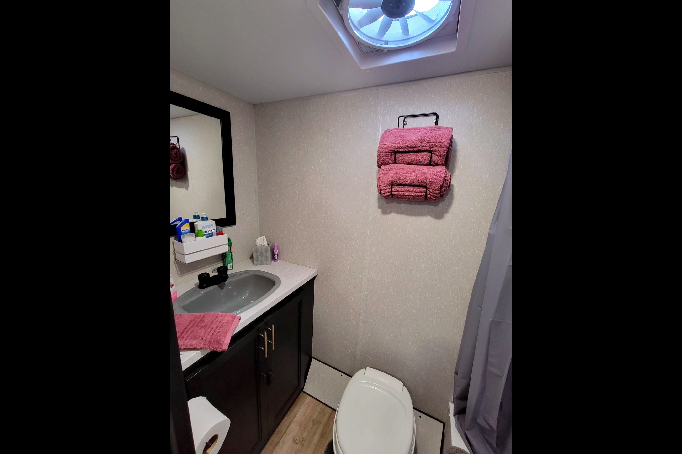 Leigh and Kenzie's Forest River Cherokee Wolf Pup 16FQBL Travel Trailer