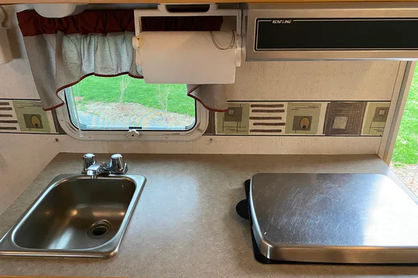 Camping made easy with this lightweight trailer easily towable with an SUV or minivan!