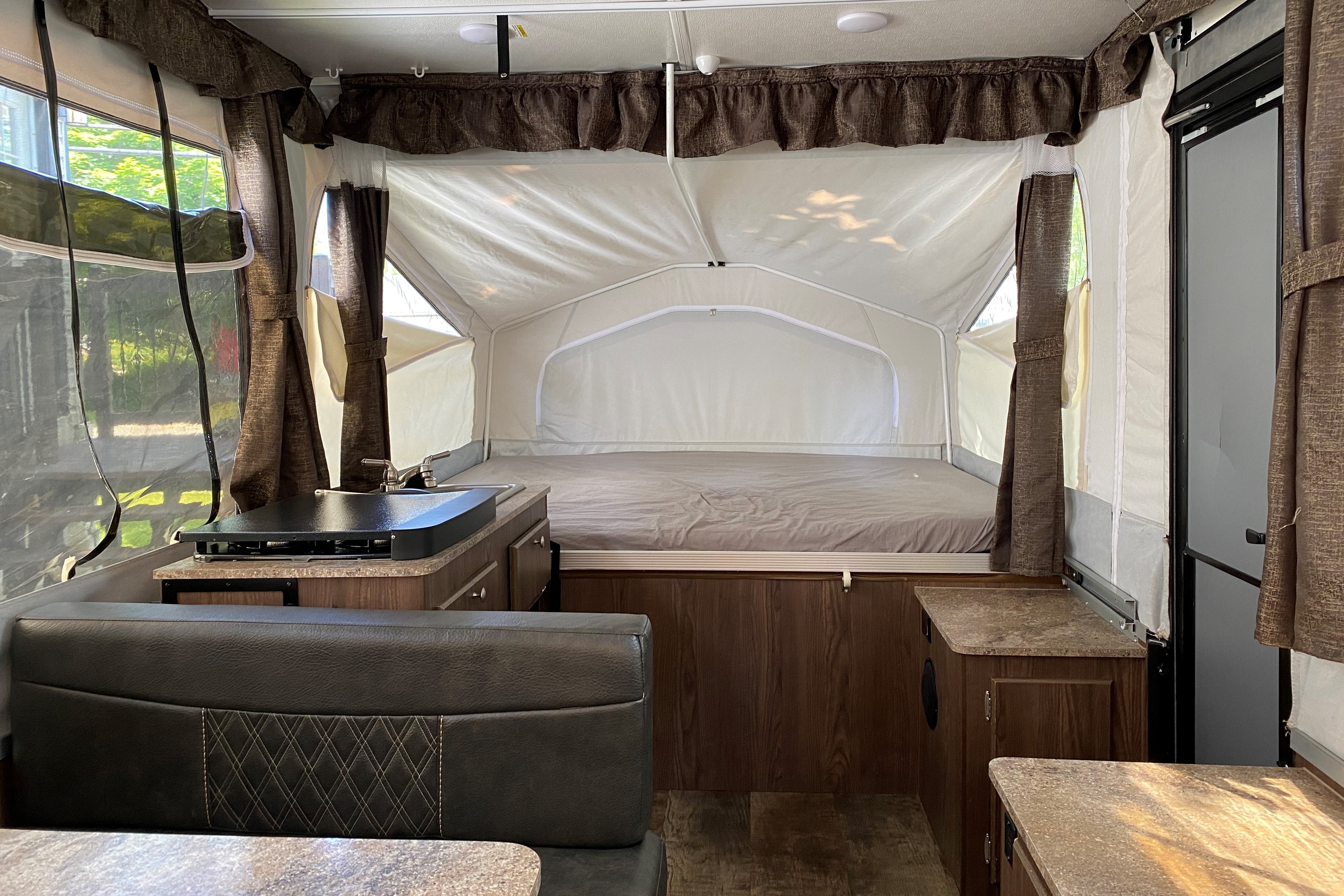 Off-the-Grid Expedition: Experience this Easy-Tow Rockwood Camper