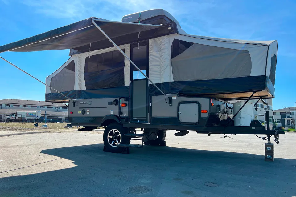 Off-the-Grid Expedition: Experience this Easy-Tow Rockwood Camper
