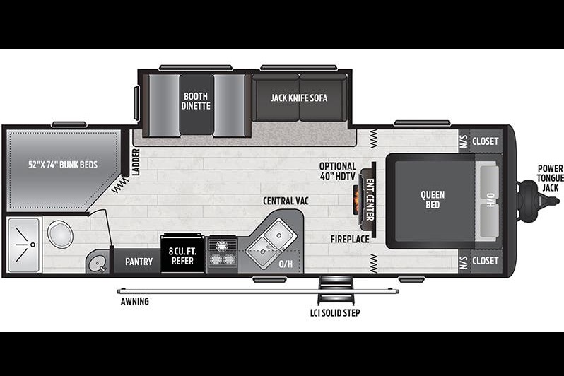 Caleb 's Keystone 26’ Hideout Travel Trailer