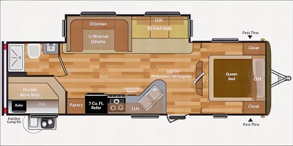 Keystone 28bhs Travel Trailer