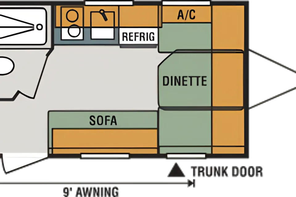 Joe's KZ Sportsmen Classic 130RB Travel Trailer