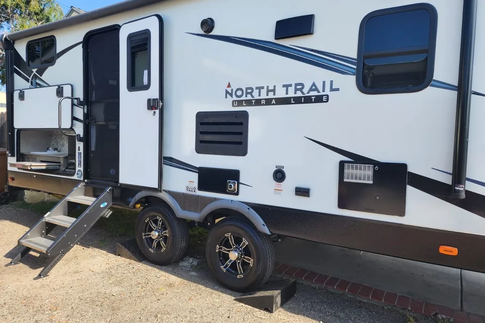 Home away from home!! Heartland North Trail 29BHP Travel Trailer
