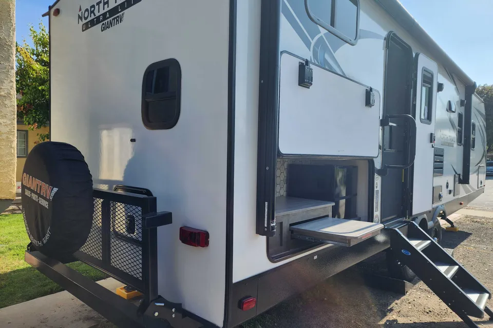 Home away from home!! Heartland North Trail 29BHP Travel Trailer