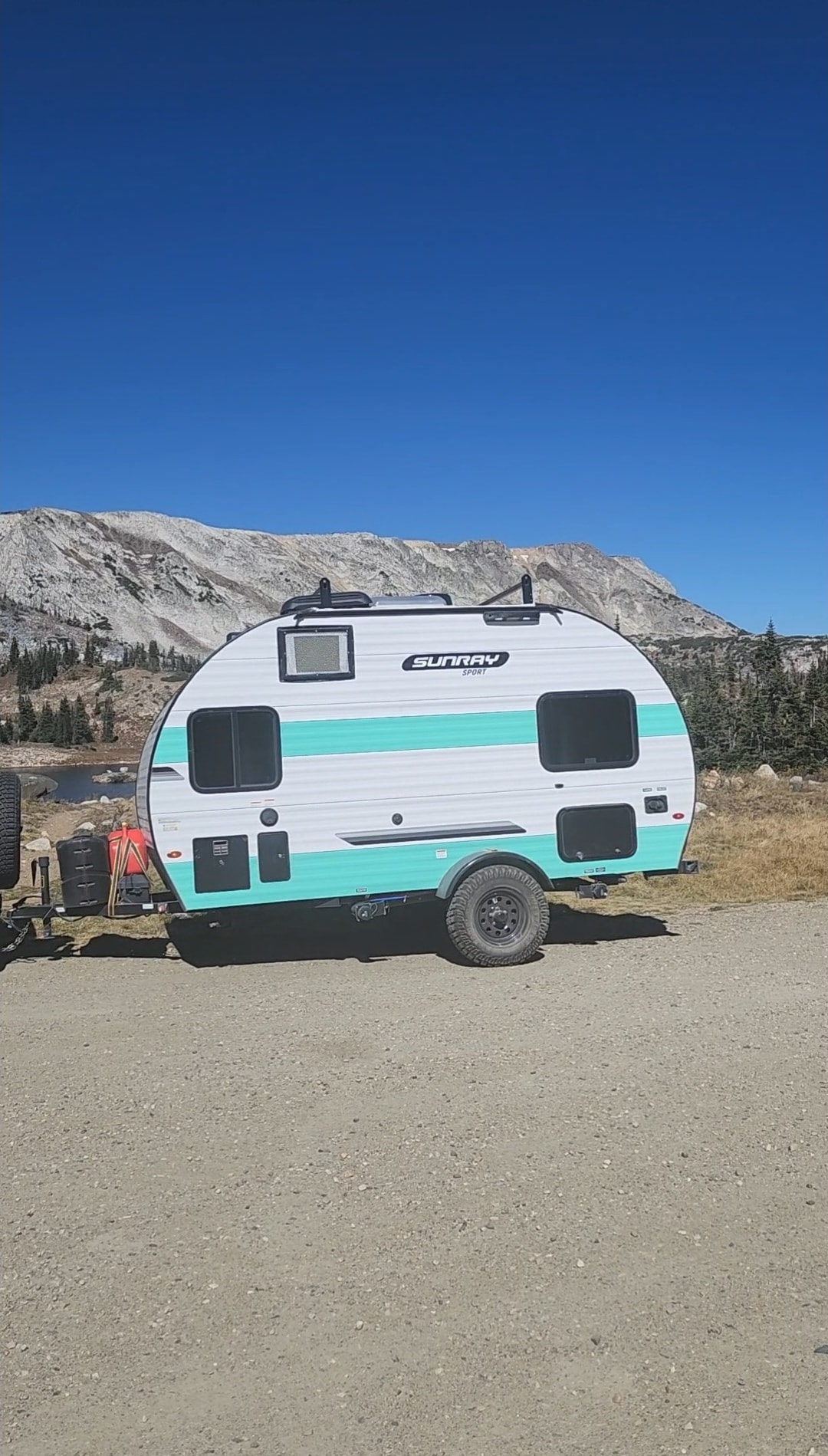 Alex's Little Teal Trailer