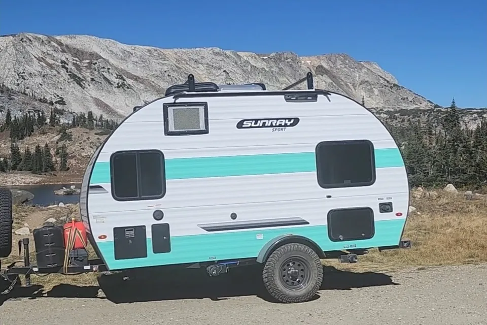 Alex's Little Teal Trailer