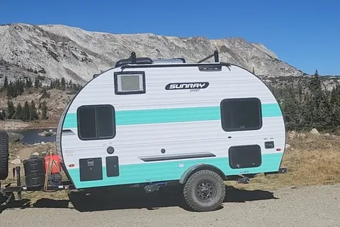 Alex's Little Teal Trailer