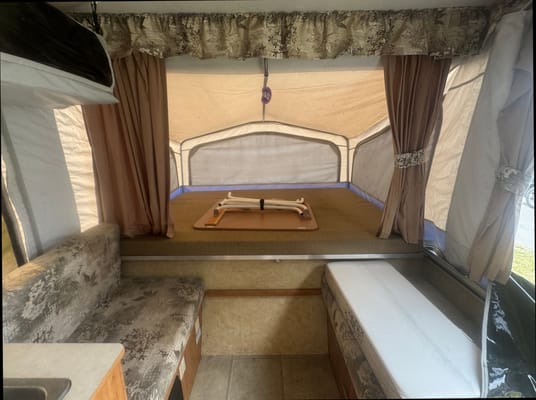 Bradford's Family Fun Starcraft 10 foot Tent Trailer