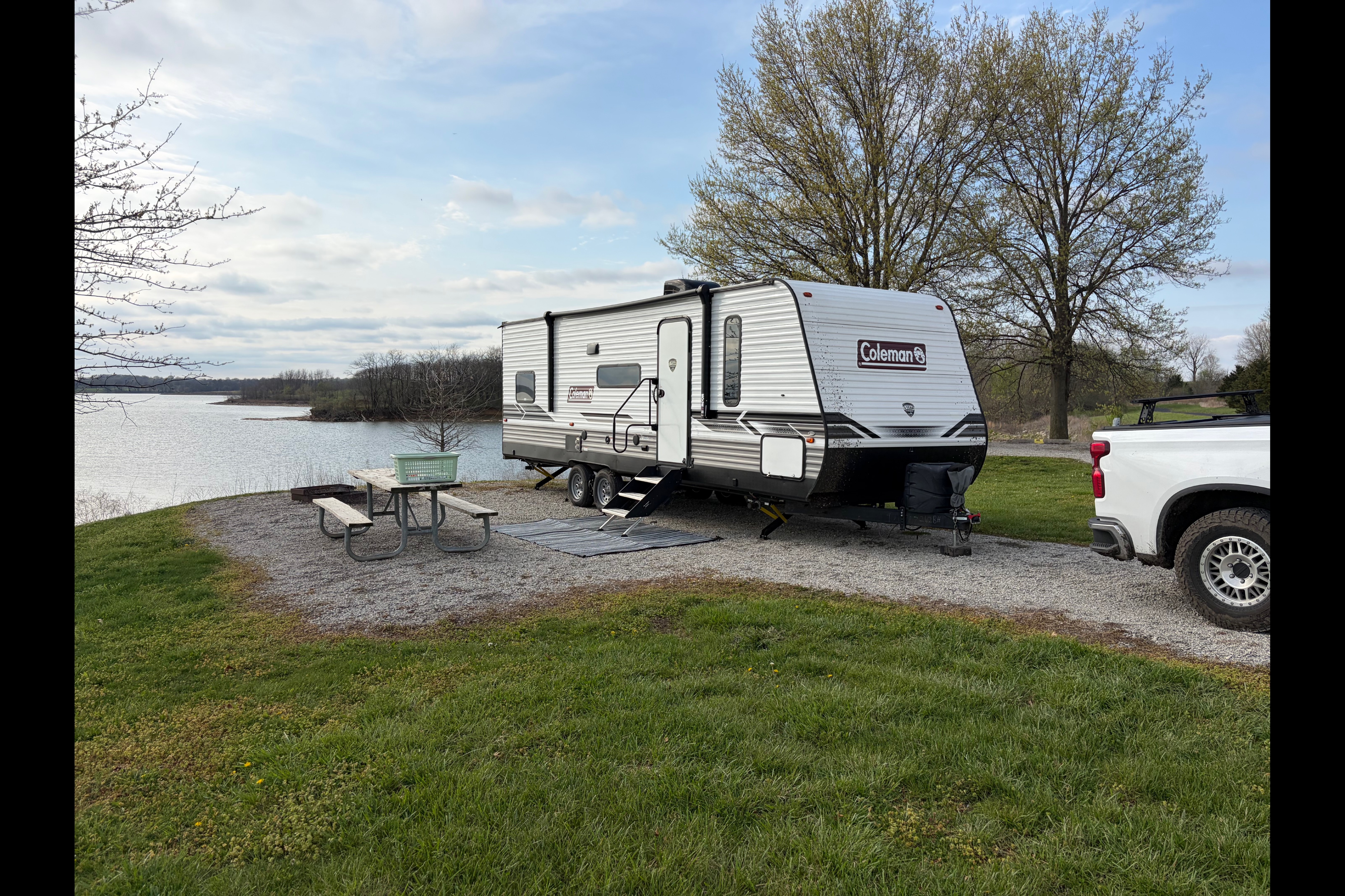 Christian's Coleman lantern 262bh Travel Trailer