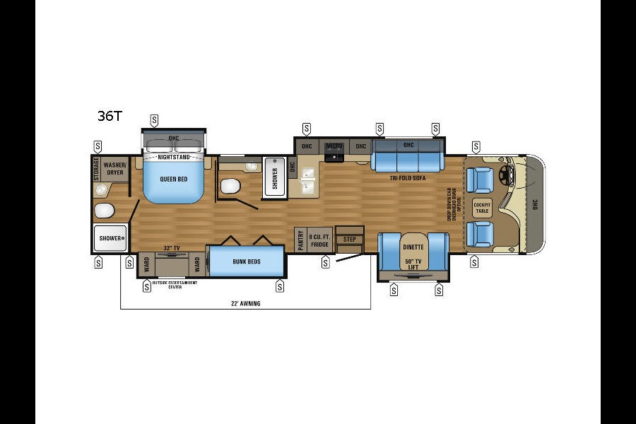 2017 Jayco Precept 36T – Spacious Motorhome for Families & Groups