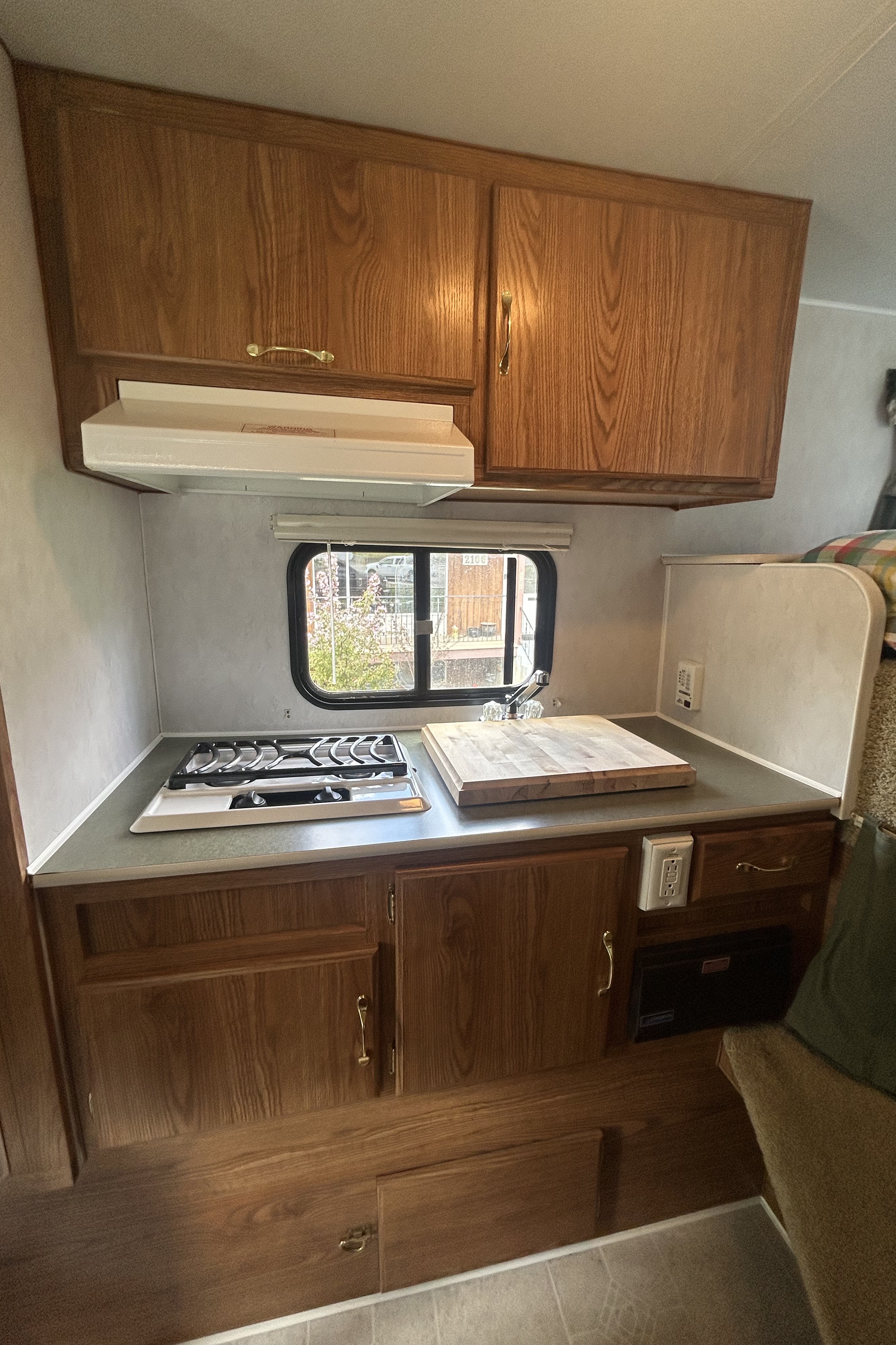 Buck Blue Truck Camper