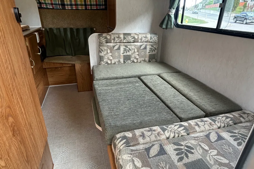 Buck Blue Truck Camper