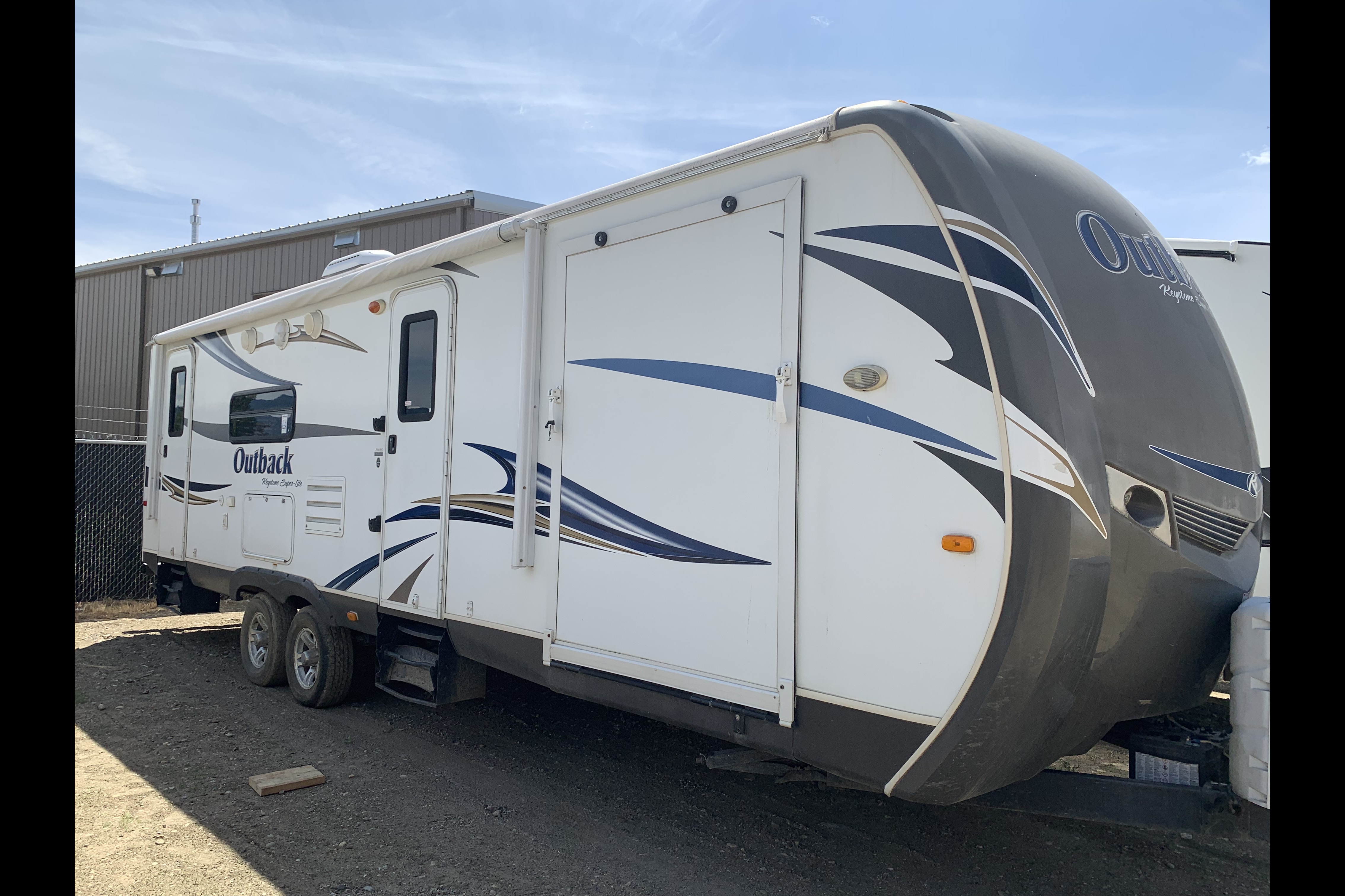 The Outback Trailer /  Toy Hauler option