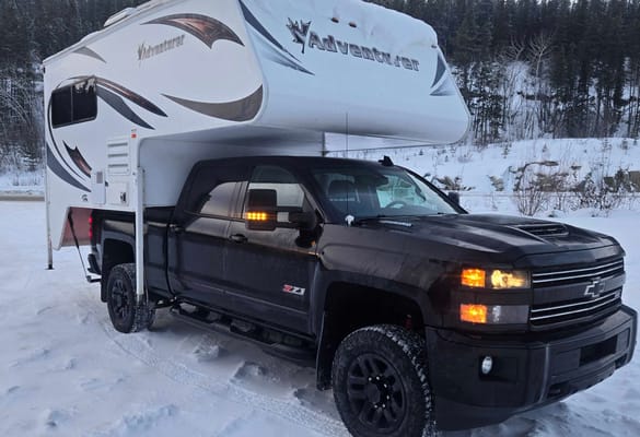 2018 chevrolet silverado diesel with 2018 adventurer 89rb Adventurer 89rb Truck Camper