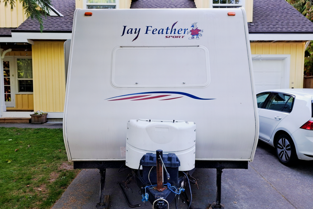 tom's Jayco Jay Feather Sport Travel Trailer