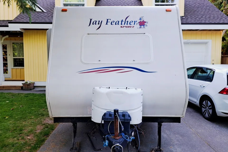 tom's Jayco Jay Feather Sport Travel Trailer