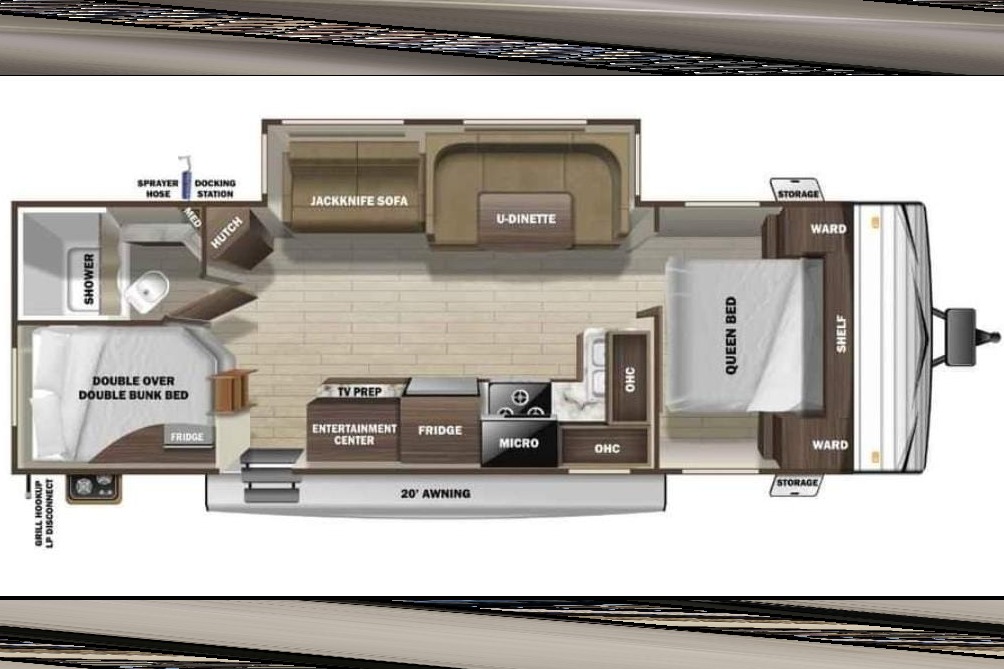 Highland Ridge RV Open Range 282 BHS Travel Trailer