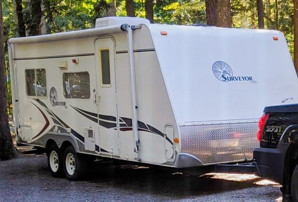 Just the basics - Forest River Surveyor Travel Trailer