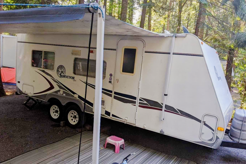 Just the basics - Forest River Surveyor Travel Trailer