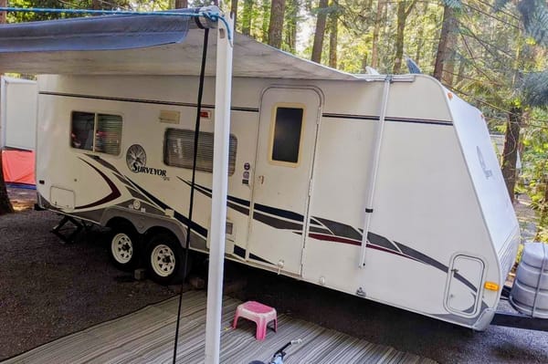 Just the basics - Forest River Surveyor Travel Trailer