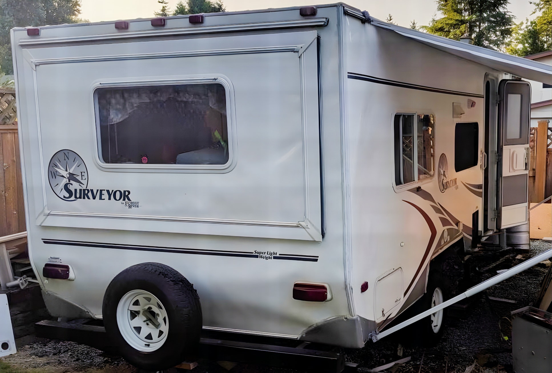 Just the basics - Forest River Surveyor Travel Trailer