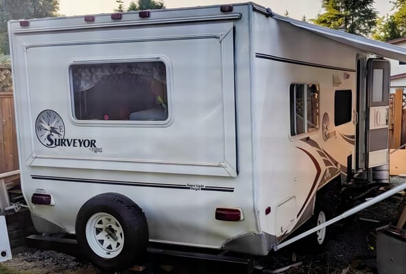 Just the basics - Forest River Surveyor Travel Trailer