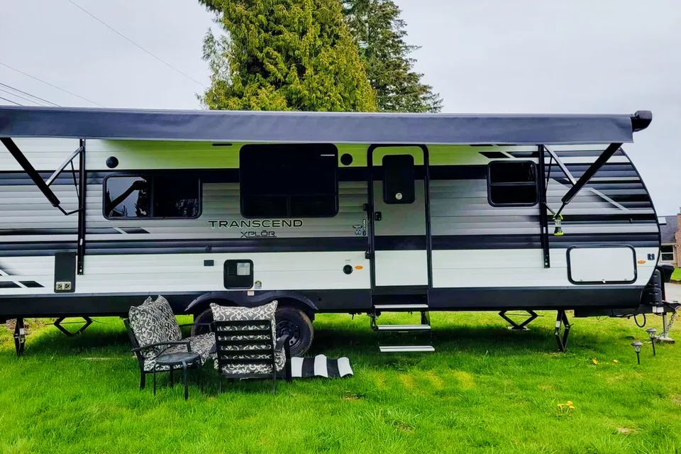 2022 Grand Design Family Glamping | Premium Trailer | Sleeps 6 | Boondocking with Extra Solar