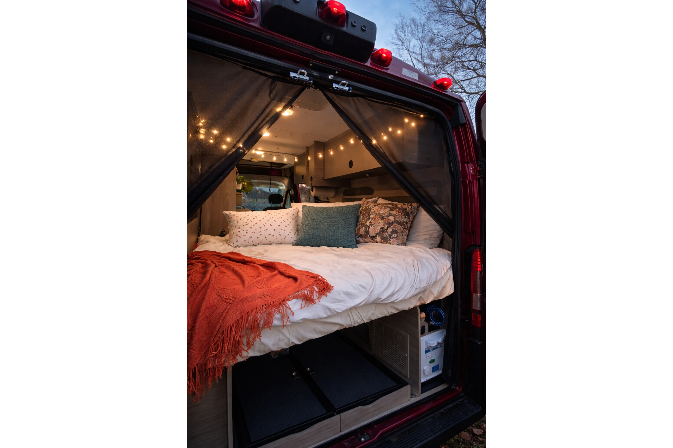 King Adventures pop top van