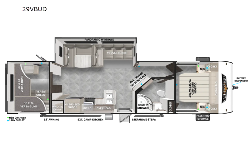 2024; Adjustable King Bed; Two Bedrooms; Sleep 10