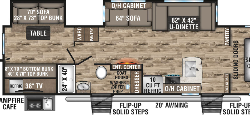 "The Haven" 2BR/1BA with upgraded memory foam beds