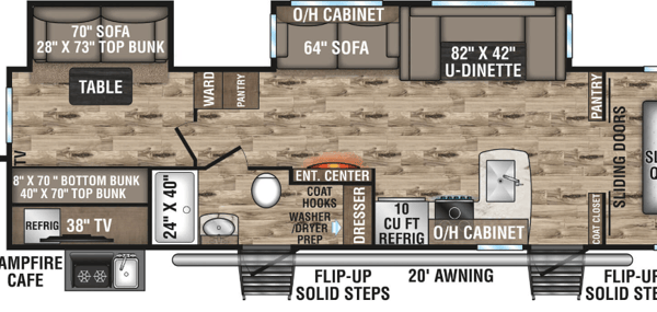 "The Haven" 2BR/1BA with upgraded memory foam beds