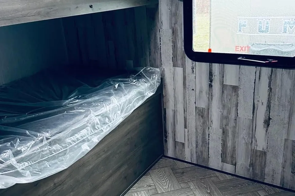 Scott's Forest River Puma palamino Travel Trailer