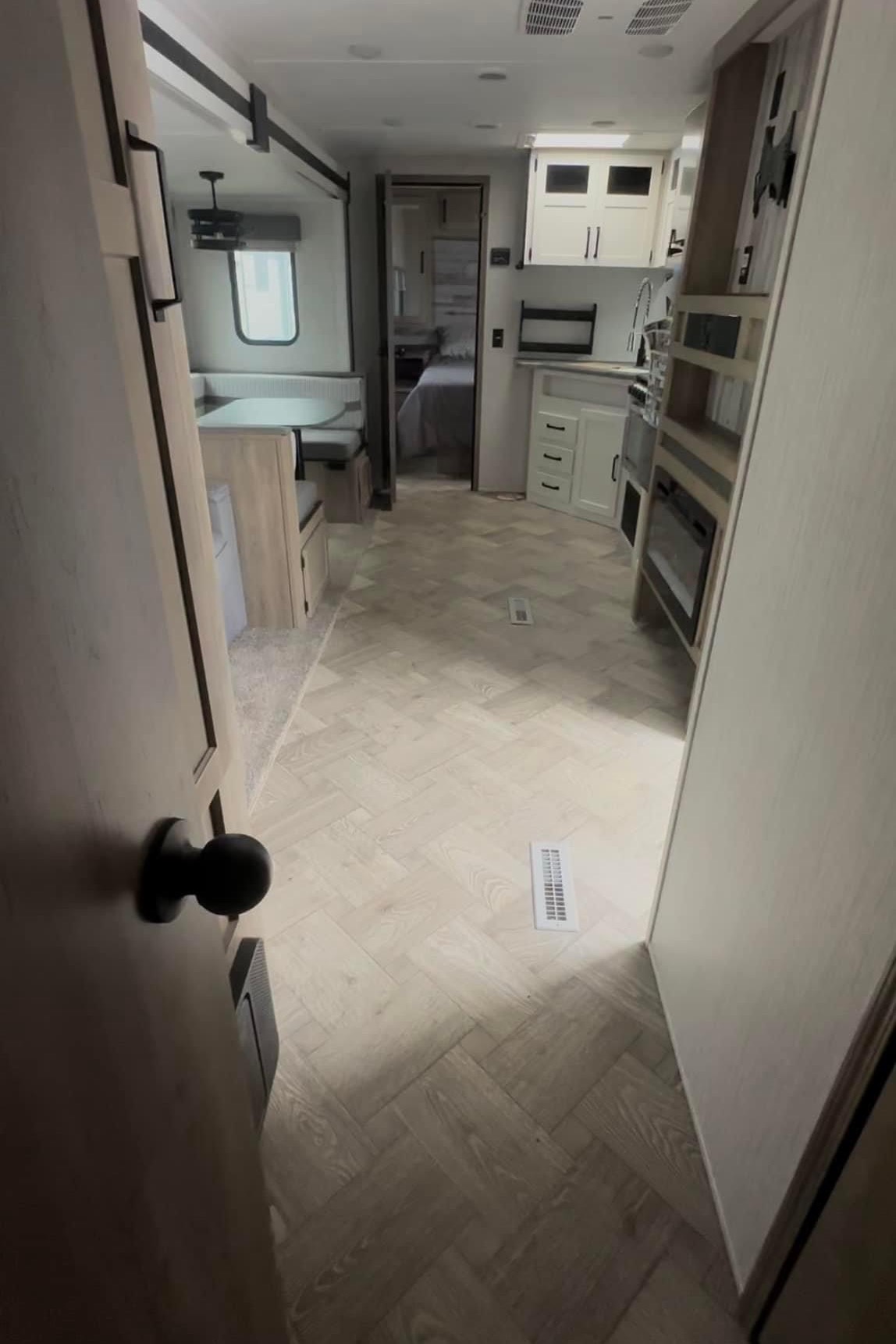 Scott's Forest River Puma palamino Travel Trailer