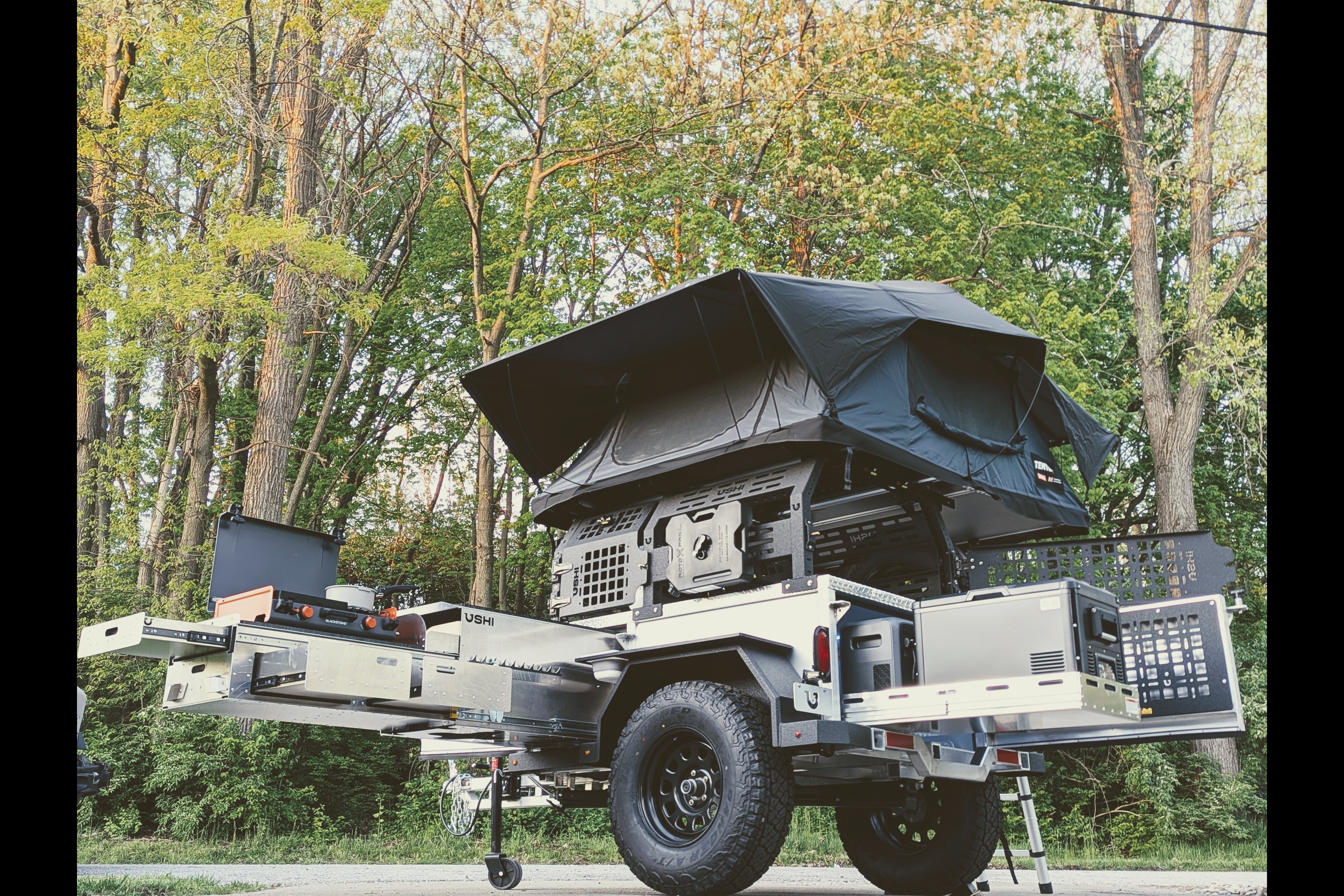 Super Light: Ushi Chuck MAX Off Road Adventure Trailer