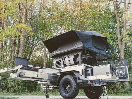 Super Light: Ushi Chuck MAX Off Road Adventure Trailer