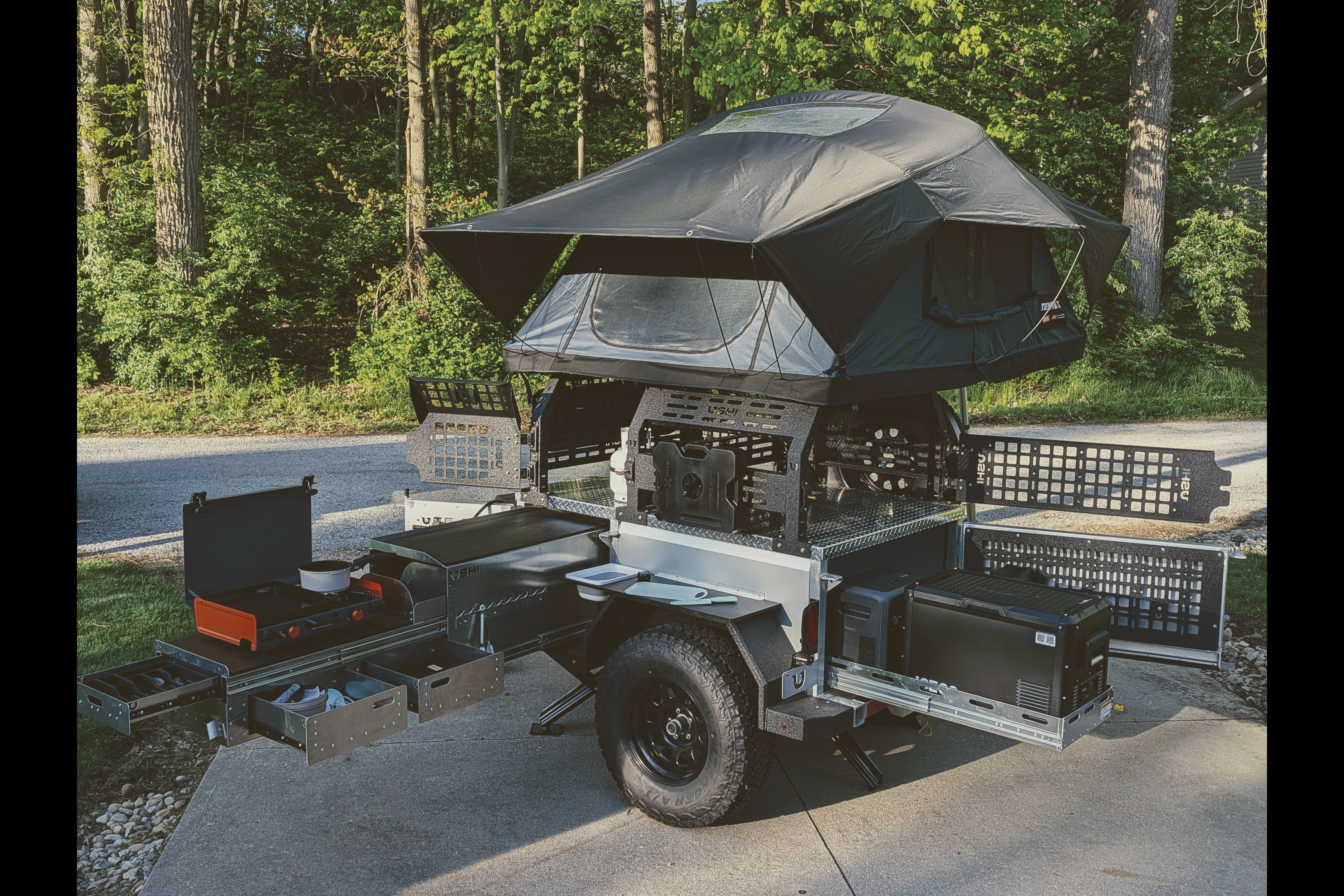 Super Light: Ushi Chuck MAX Off Road Adventure Trailer