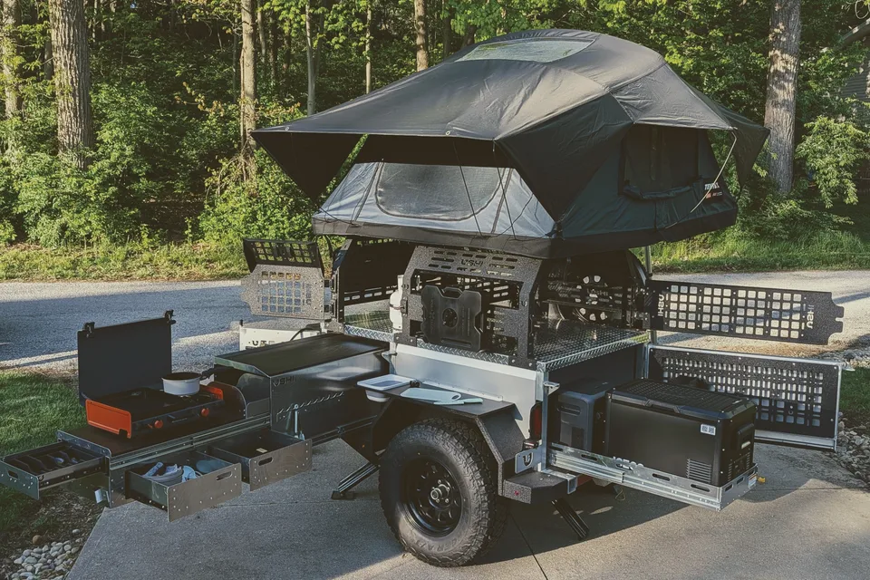 Super Light: Ushi Chuck MAX Off Road Adventure Trailer