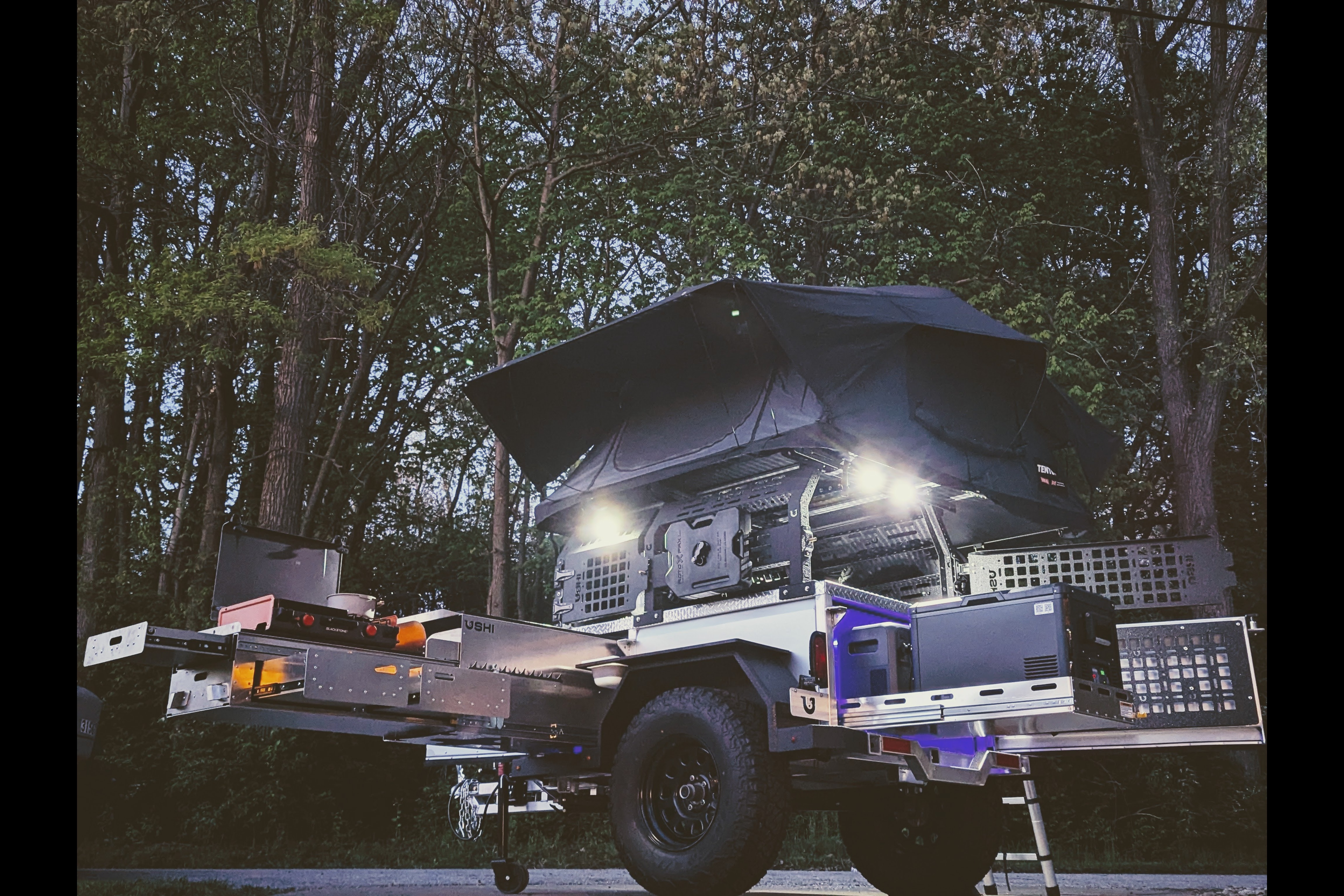 Super Light: Ushi Chuck MAX Off Road Adventure Trailer