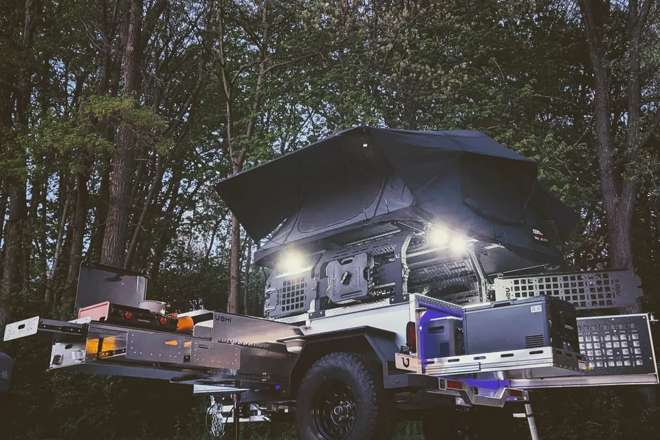 Super Light: Ushi Chuck MAX Off Road Adventure Trailer