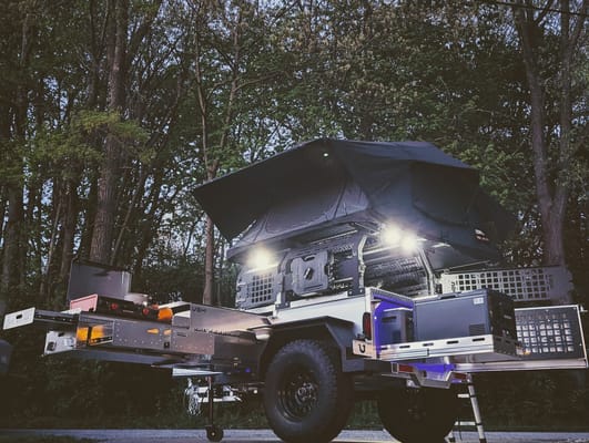 Super Light: Ushi Chuck MAX Off Road Adventure Trailer