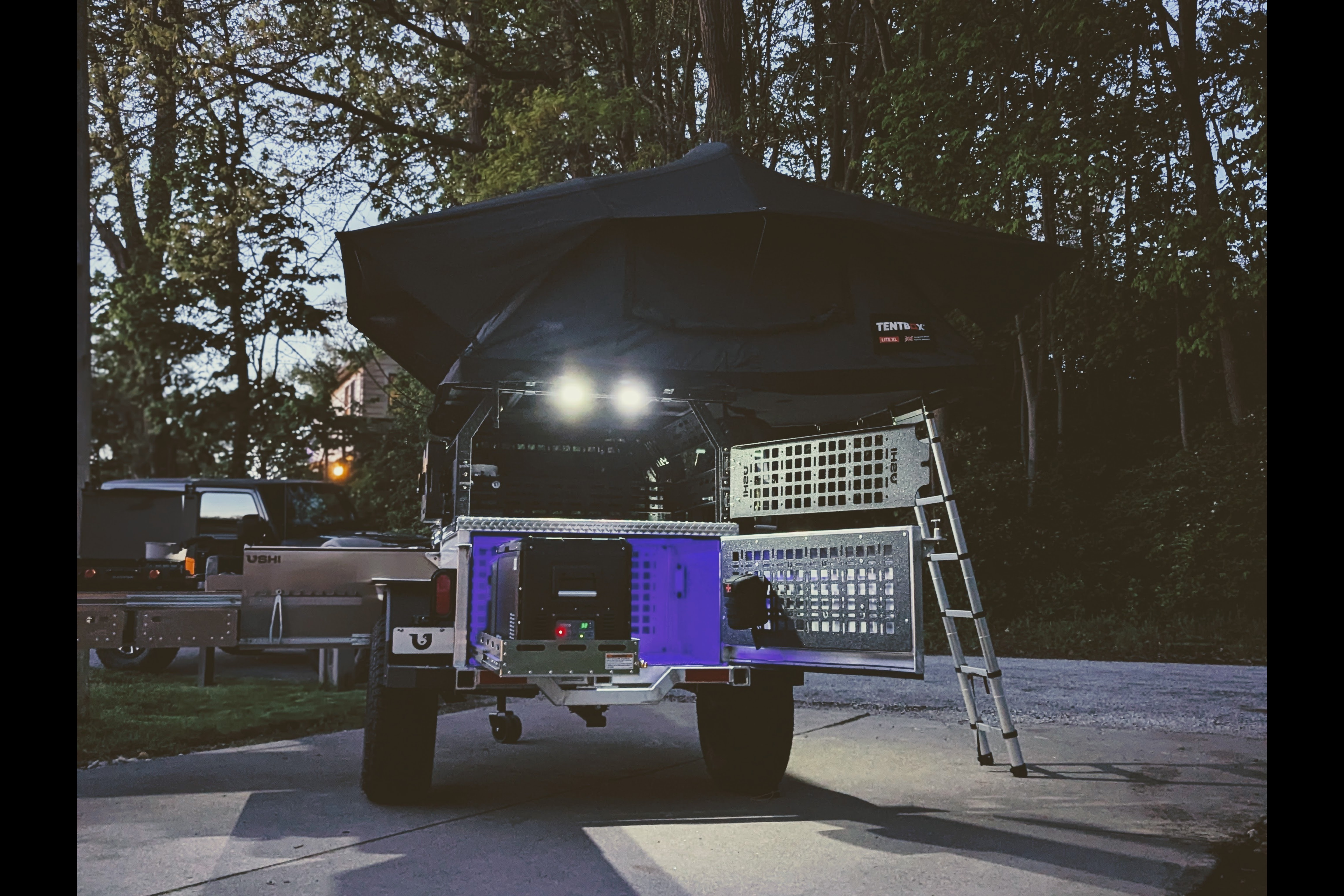 Super Light: Ushi Chuck MAX Off Road Adventure Trailer