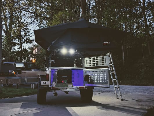 Super Light: Ushi Chuck MAX Off Road Adventure Trailer