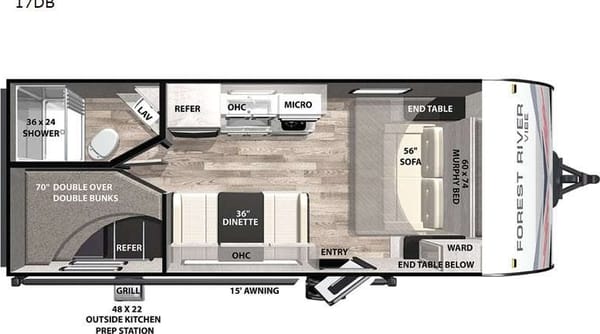 C&K's Island Vibe Travel Trailer