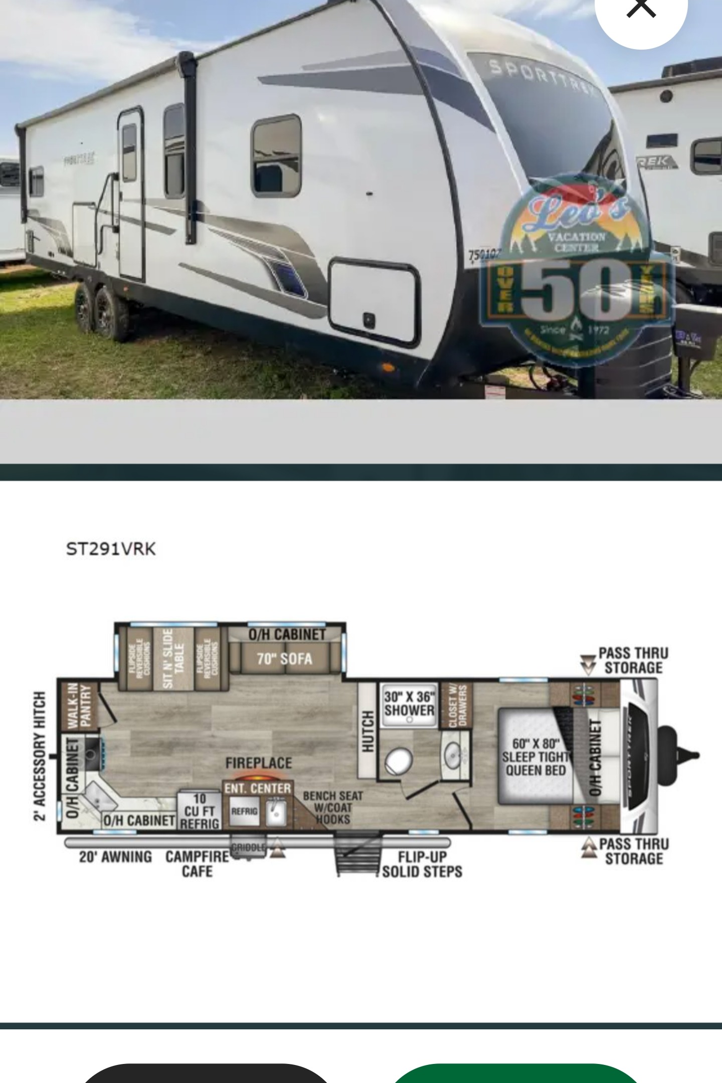 Wayne's Sporttrek  Travel Trailer